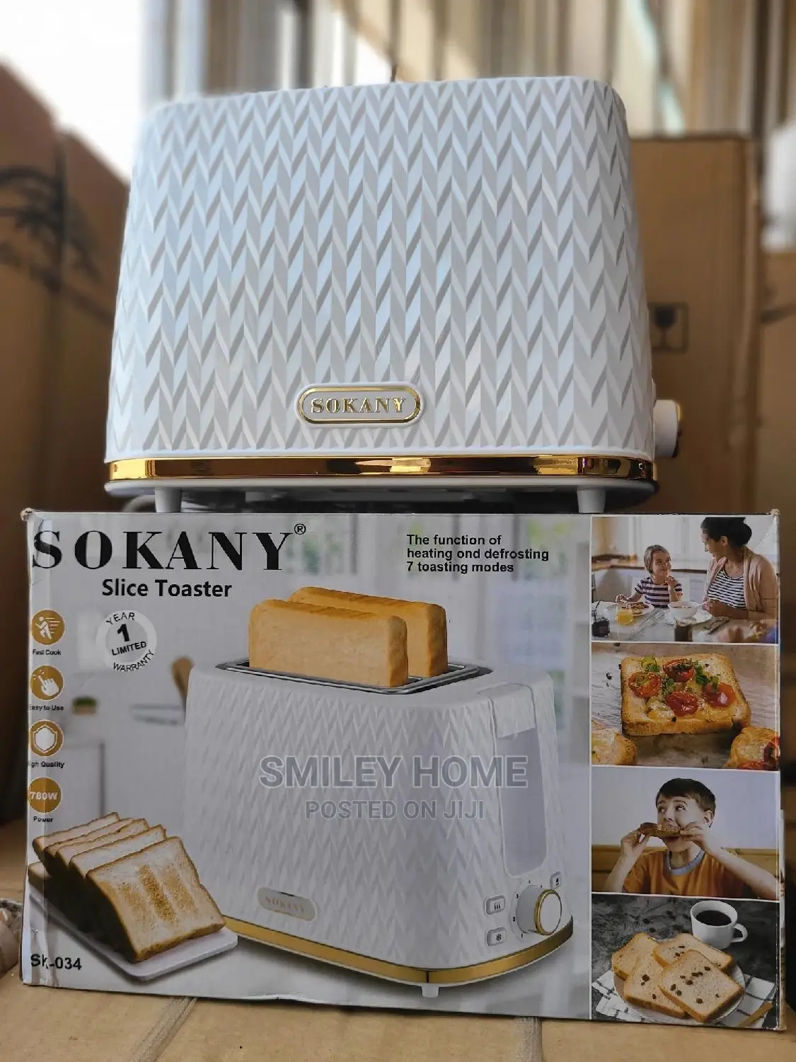 Bread Toaster Sokany