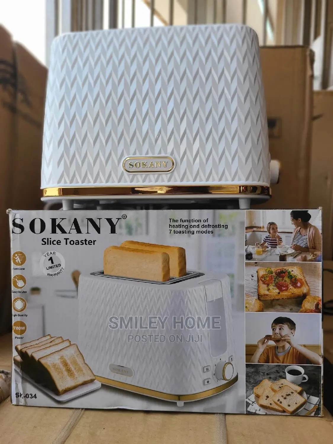 Bread Toaster Sokany