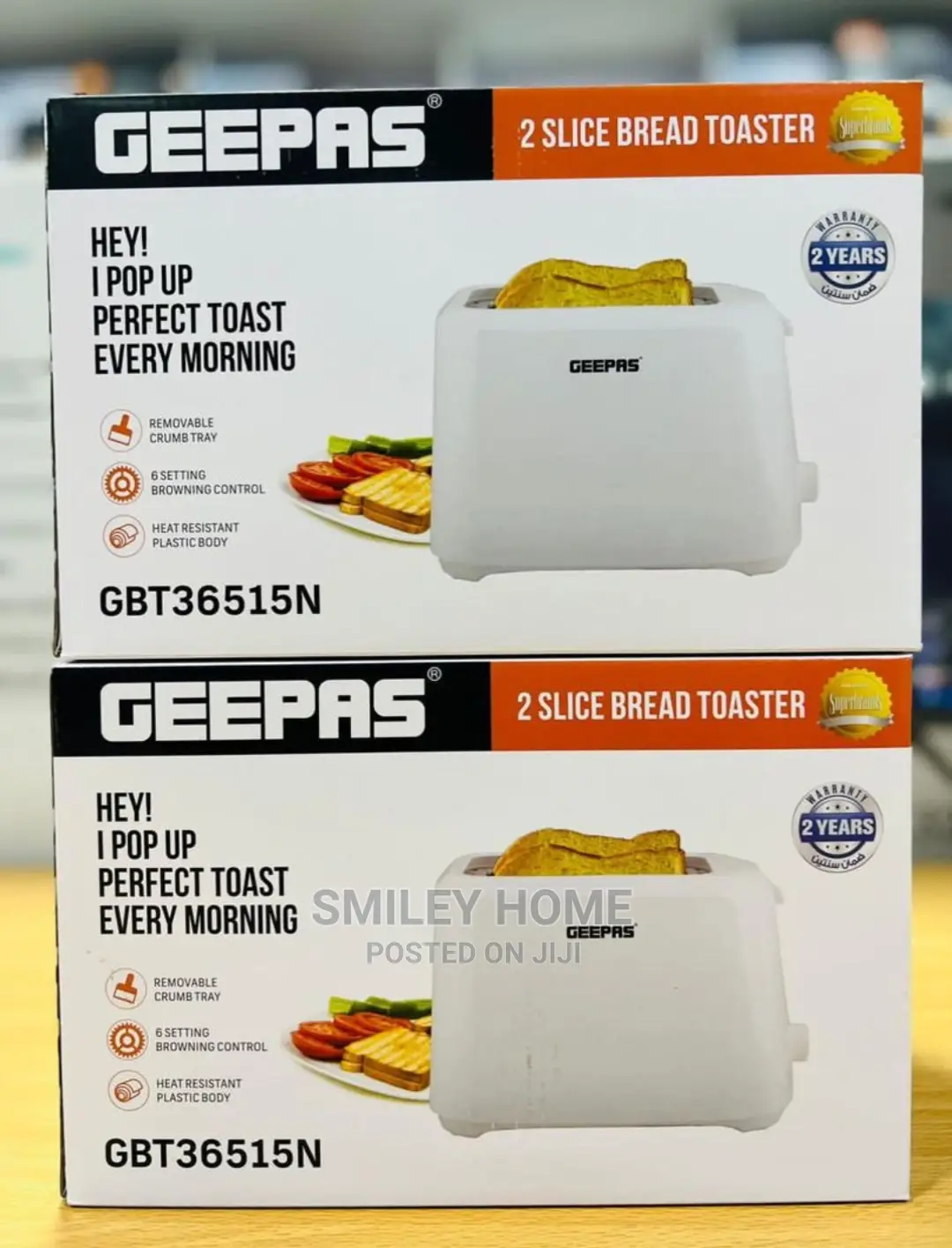 Geepas Bread Toaster