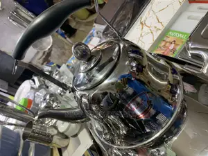 Classic Stainless Steel Whistling Kettle