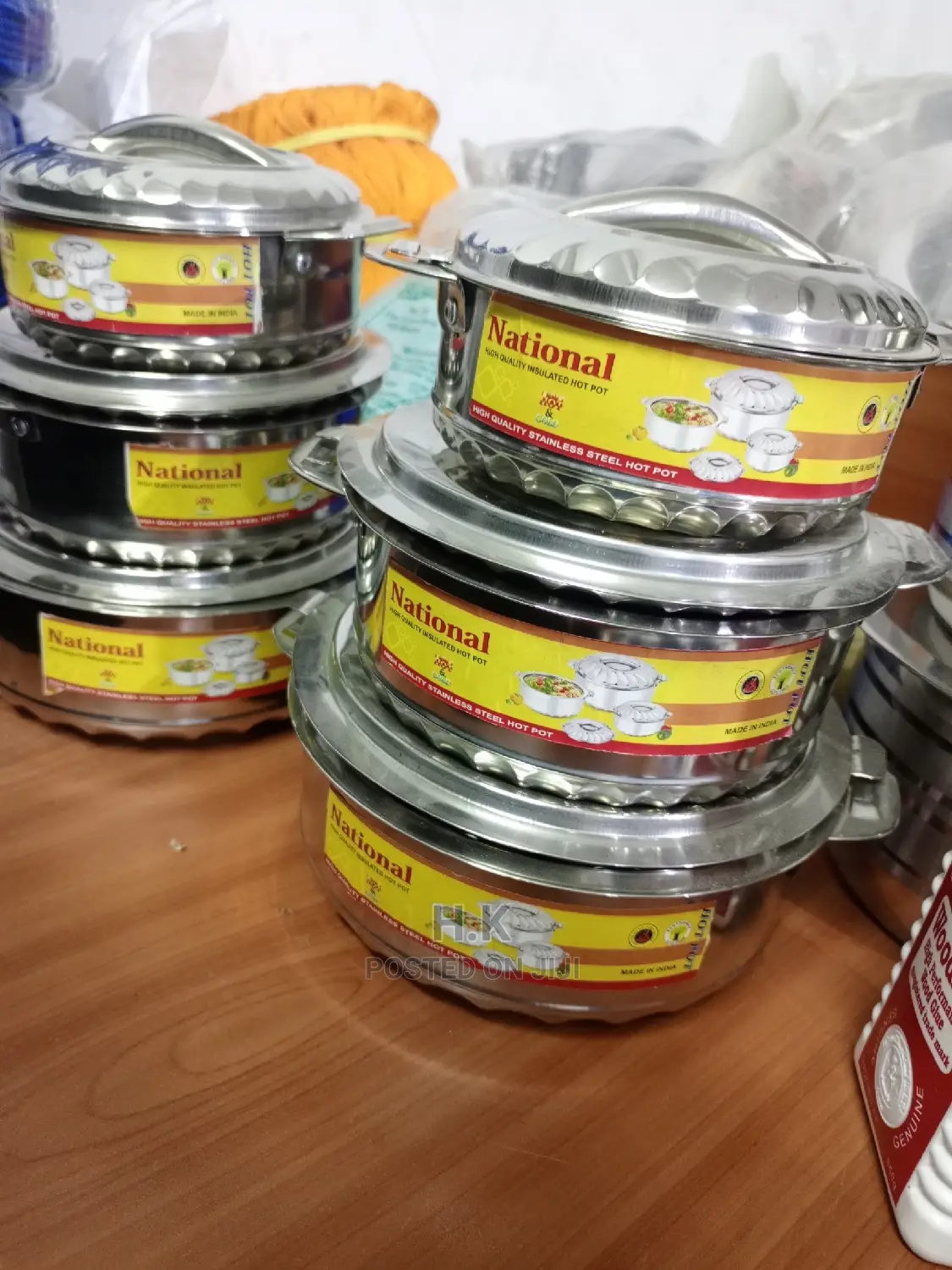 3pc Set Serving Stainless Steel Dish