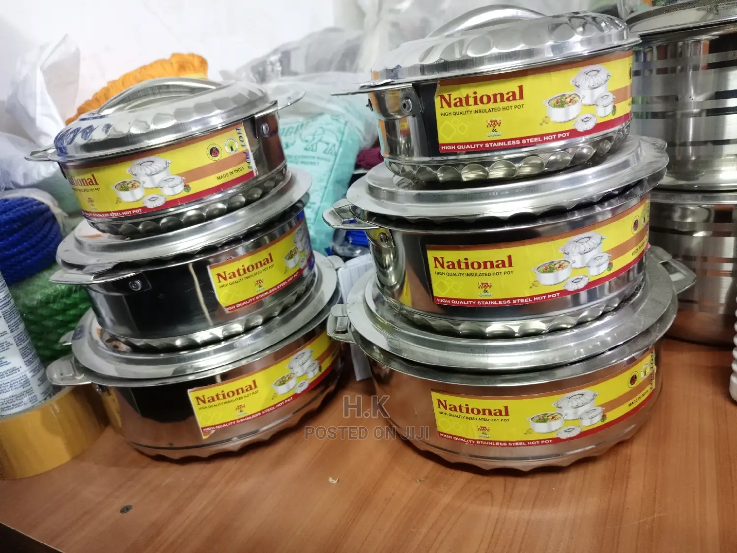 3pc Set Serving Stainless Steel Dish