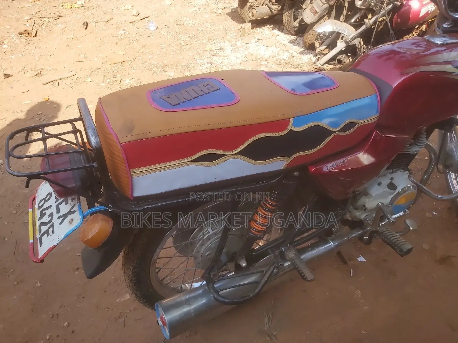 Bajaj Boxer 100 2018 Red