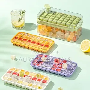 Multi-Grid Ice Cube Molds With Lid