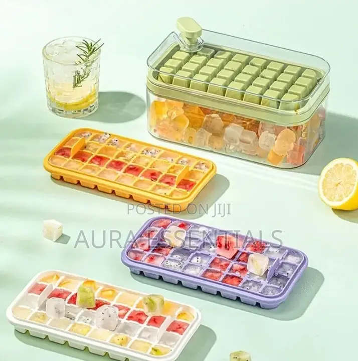 Multi-Grid Ice Cube Molds With Lid