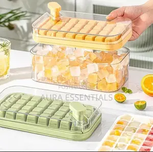 Multi-Grid Ice Cube Molds With Lid
