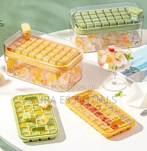 Multi-Grid Ice Cube Molds With Lid