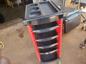 Salon Trolley Red