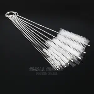 10 Pieces of Nylon Test Tube Cleaning Brushes