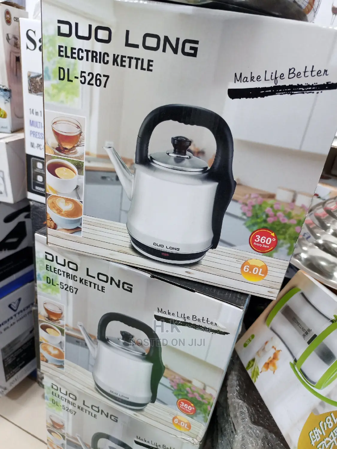 6L Duo Long Electric Kettle