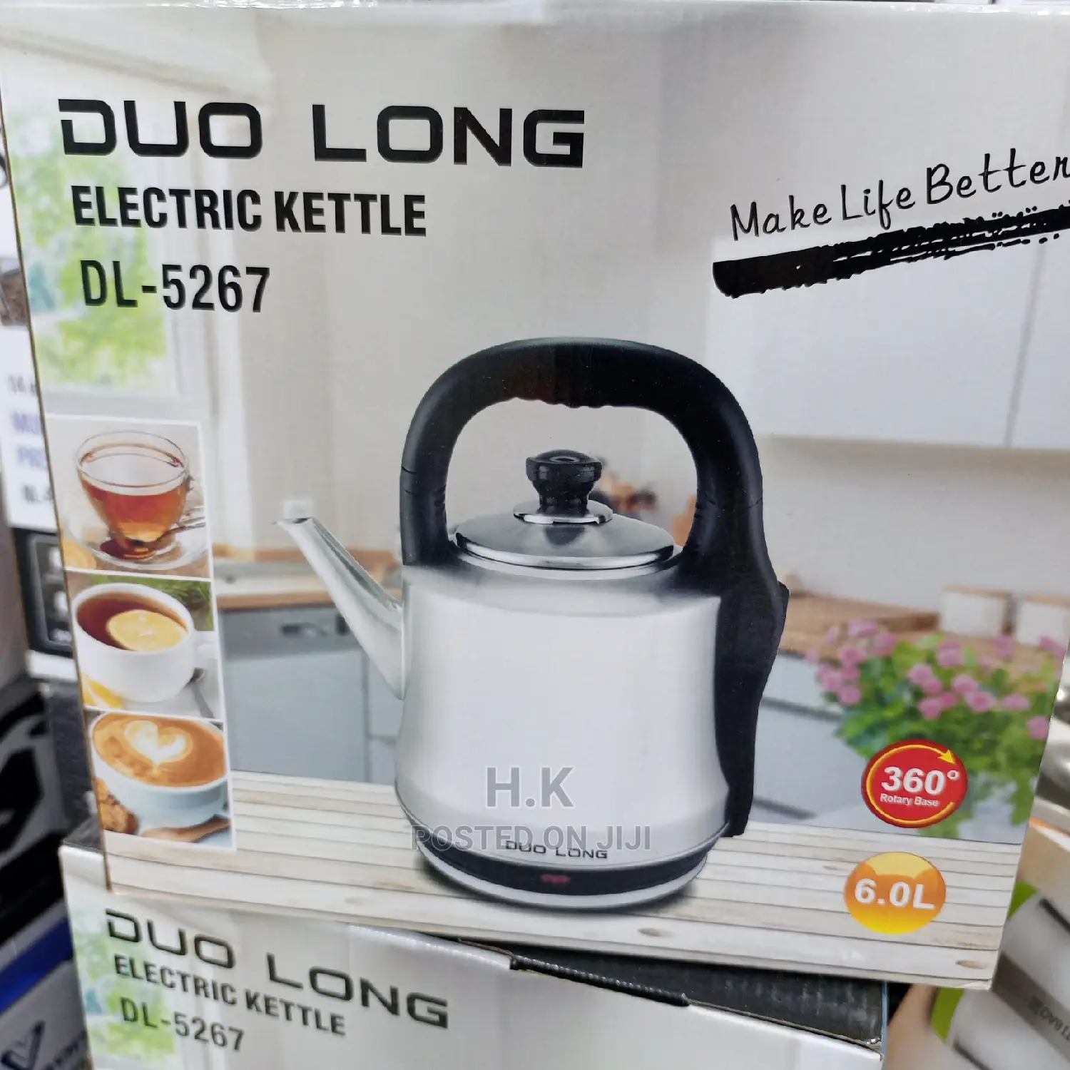 6L Duo Long Electric Kettle