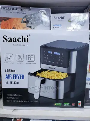 Saachi 8liters Automatic Digital Air Fryerwith Touch Pannel