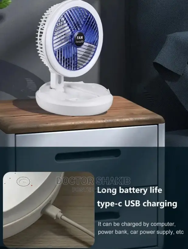 Portable Folding Circulating Fan