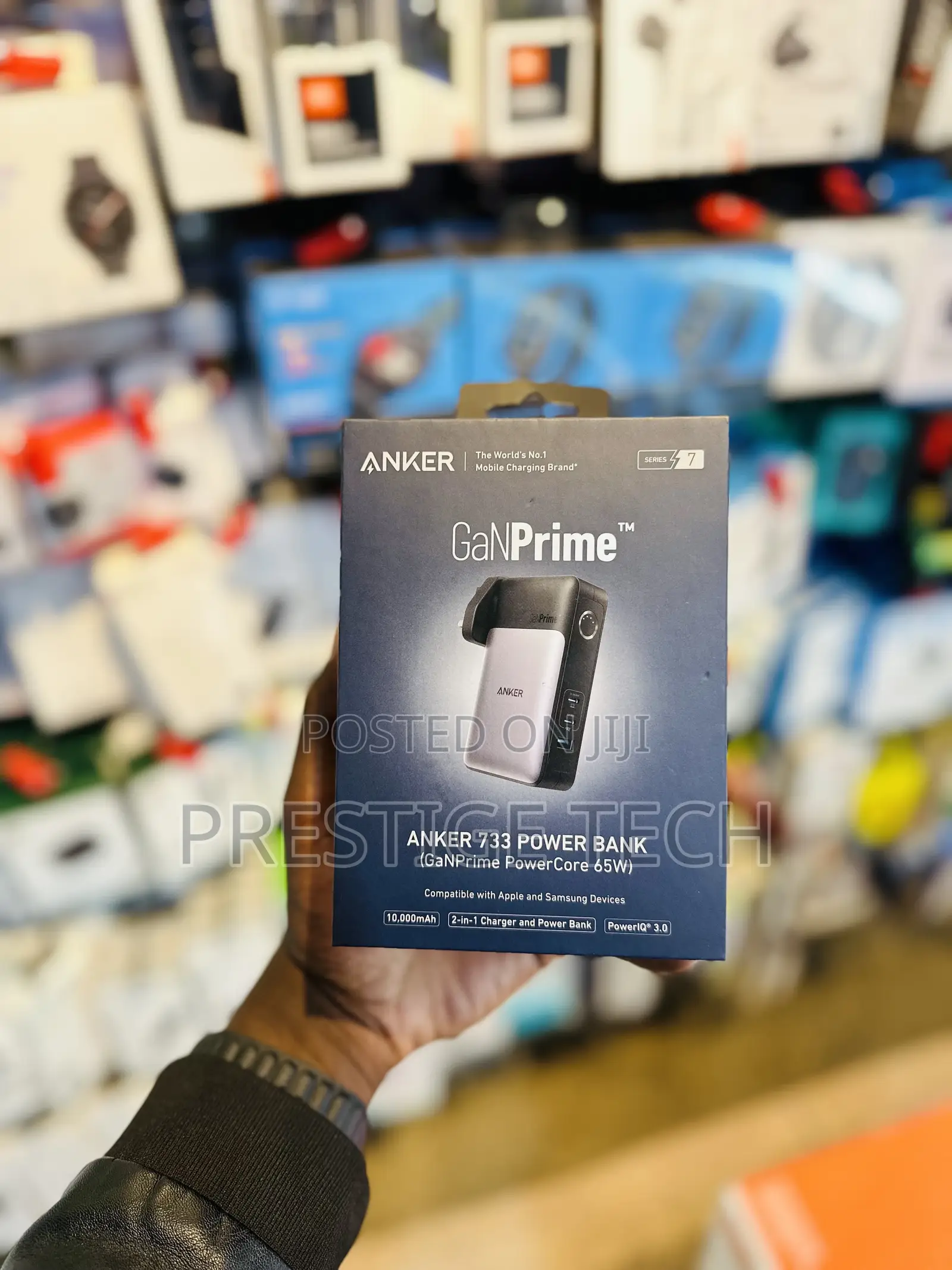 Anker 733 Hybrid Power Bank 10,000mah and 65W Wall Charger