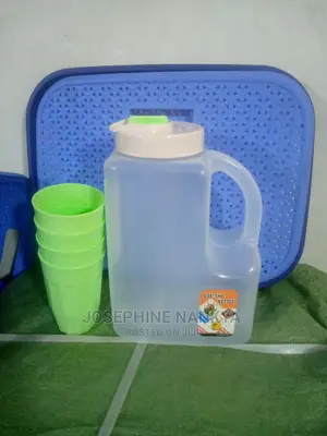Fridge Bottle With Glasses