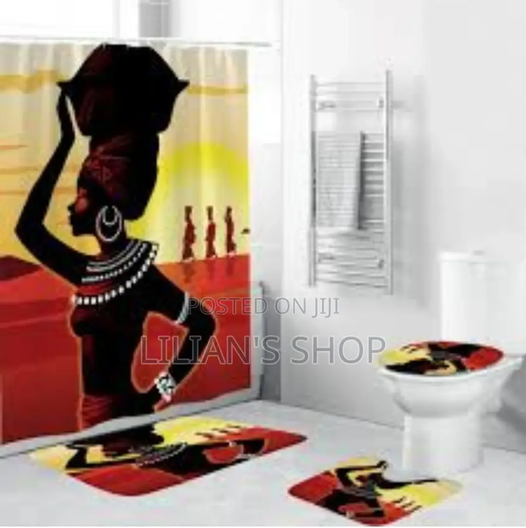 Waterproof Bathroom Toilet Mat Set(4pcs)