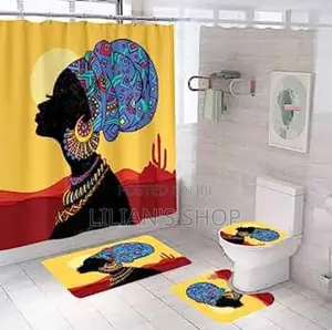 Waterproof Bathroom Toilet Mat Set(4pcs)