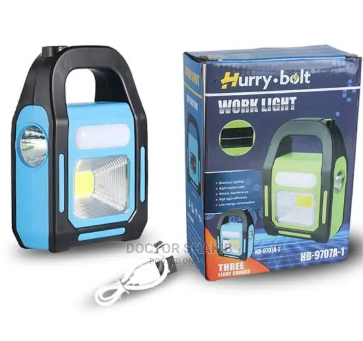 3 in 1 Rechargeable Solar Work Light