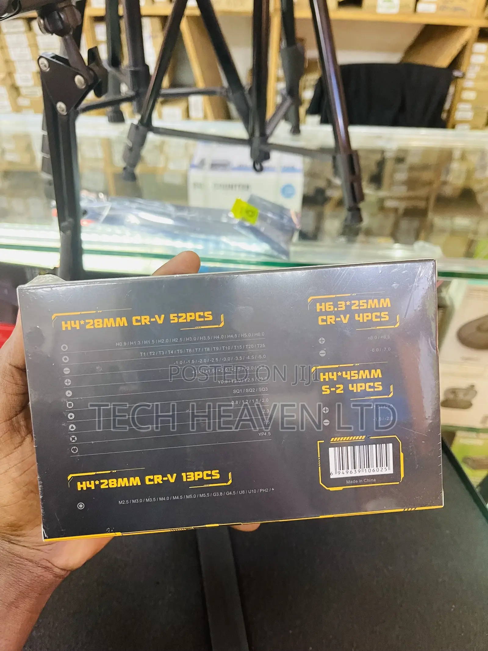Jakemy Screwdriver Set - 8186-A