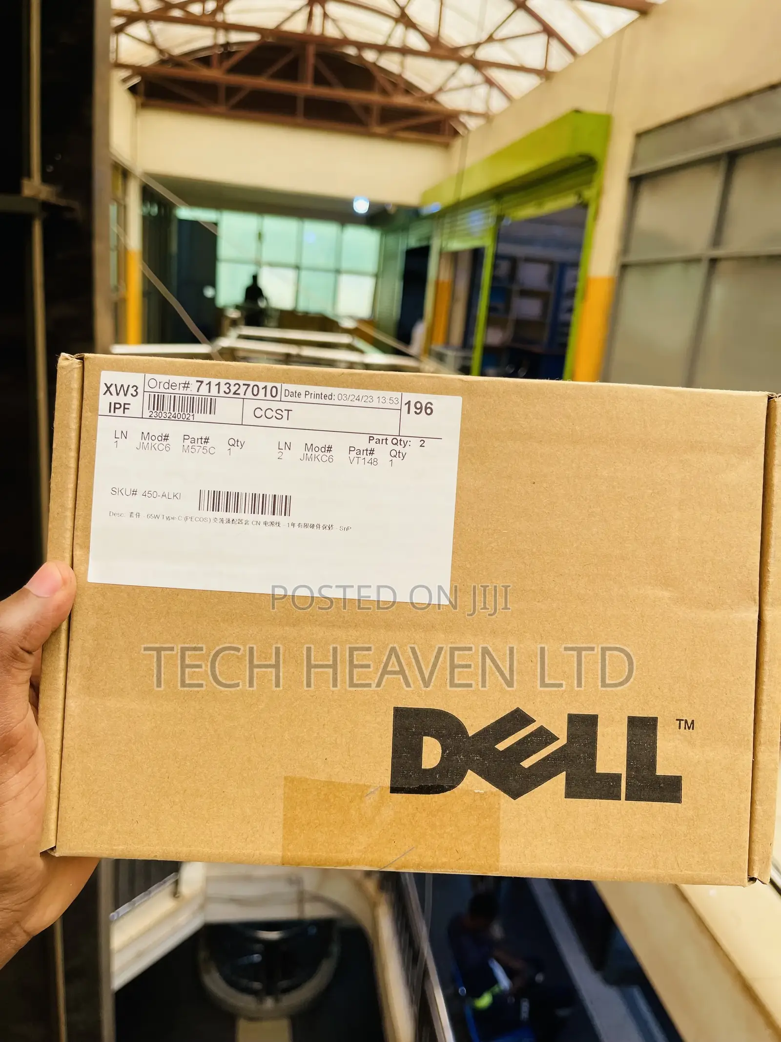 Original DELL Usb Type C Laptop Power Adapter 65W