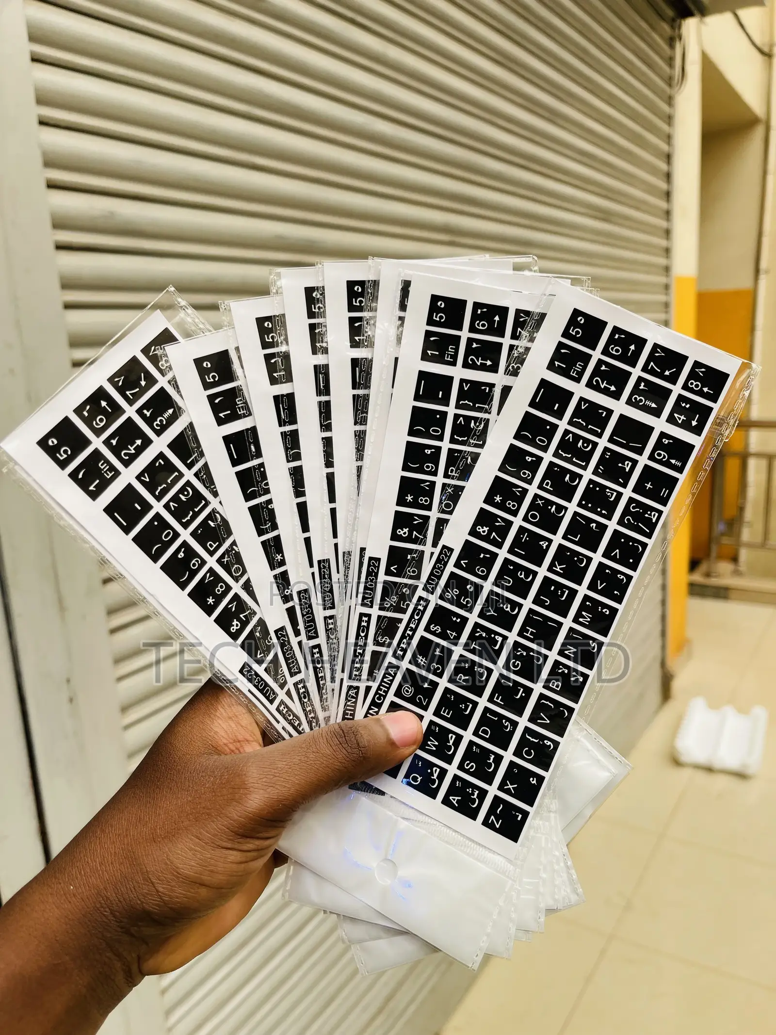 Laptop Keyboard Stickers
