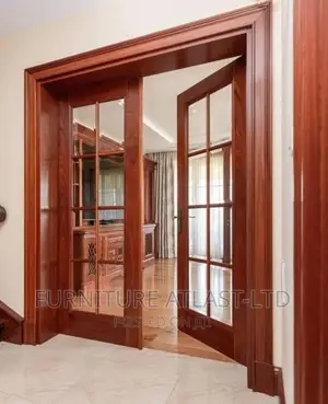 Photo - Double Door Glass Door.