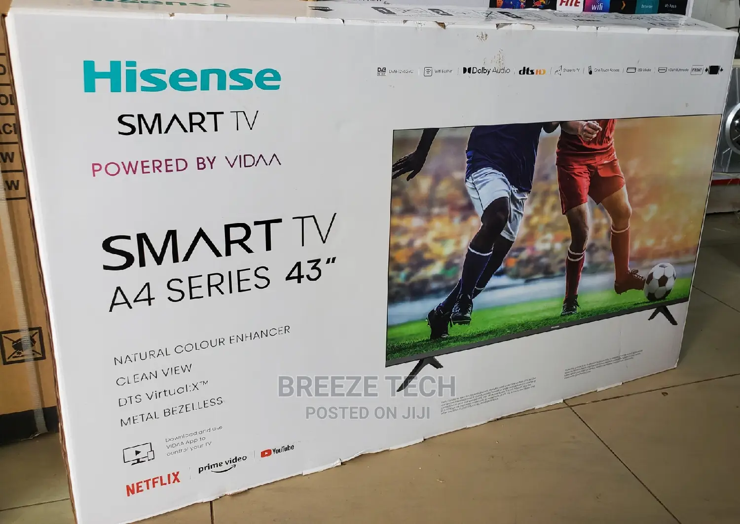 Smart Hisense 43" Inch
