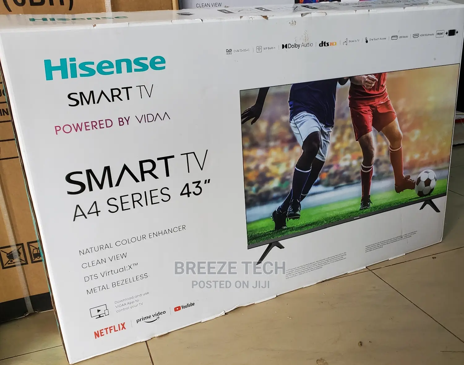 Smart Hisense 43" Inch