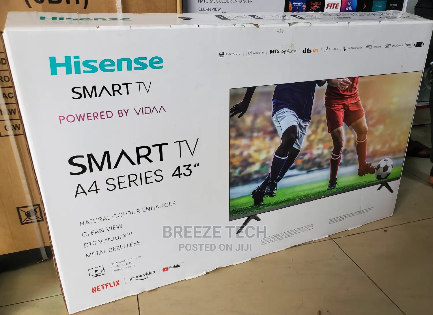 Hisense Smart Vidaa 43" Inch