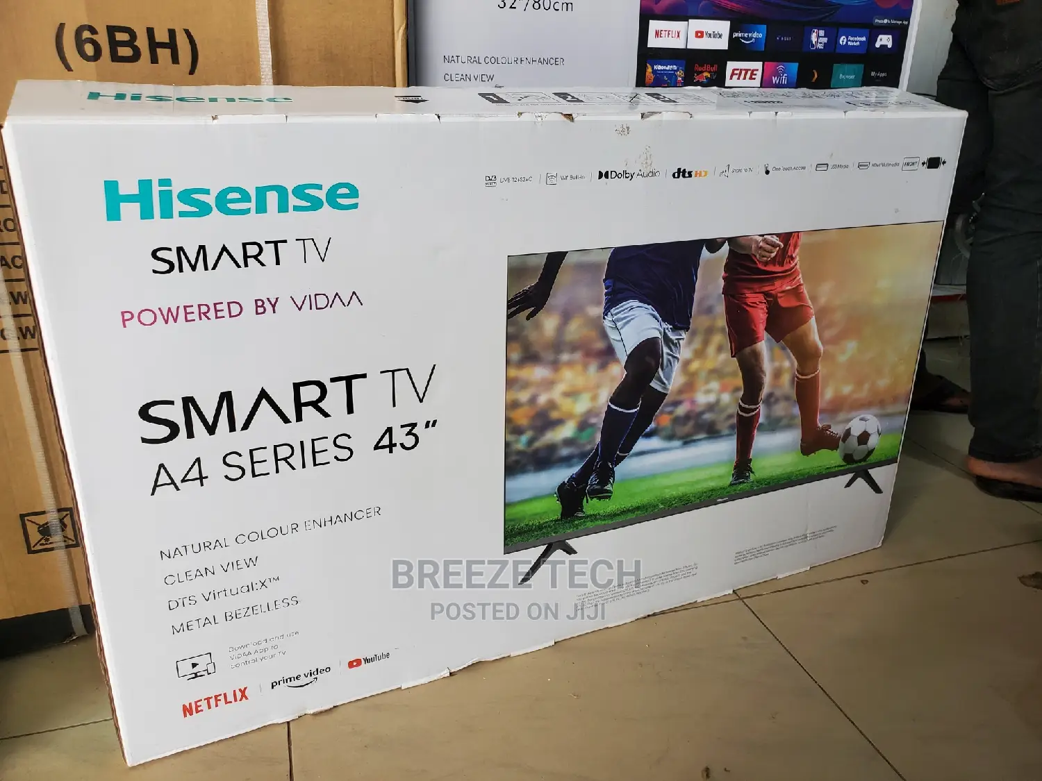 Hisense Smart Vidaa 43" Inch