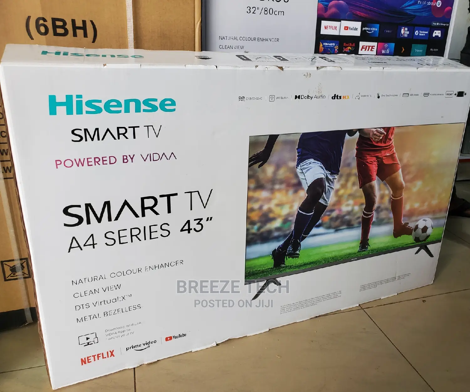 Hisense Smart Vidaa 43" Inch