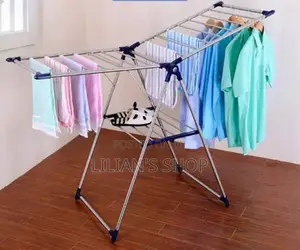 Foldable Metallic Clothes Drying Rack