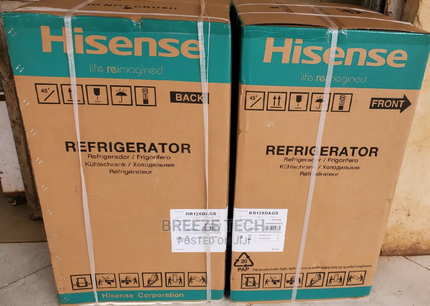 Hisense 120" Fridge