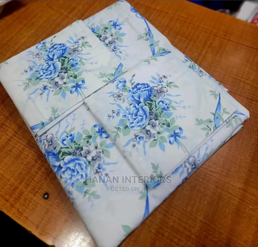 5*6 Cotton Bedsheets With Pillowcases