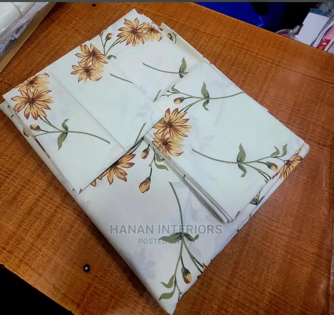 5*6 Cotton Bedsheets With Pillowcases