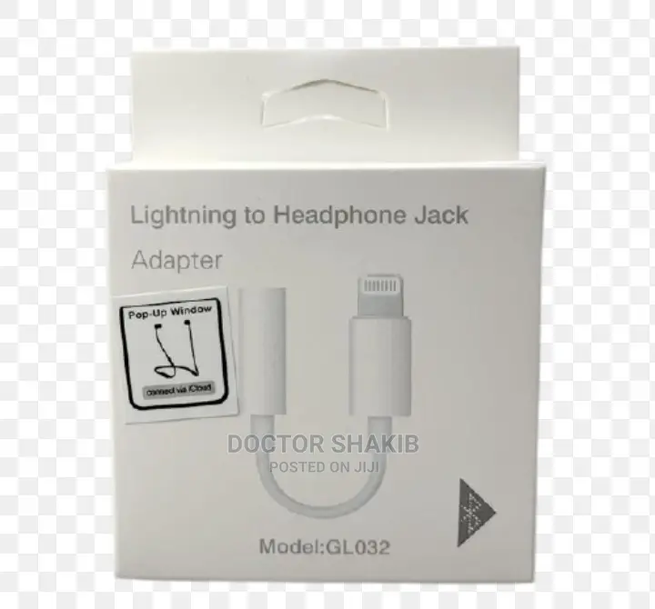 Apple Lightning to 3.5mm Headphone Jack Adapter