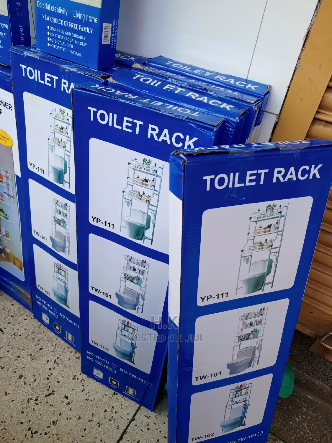 Over the Toilet Racker