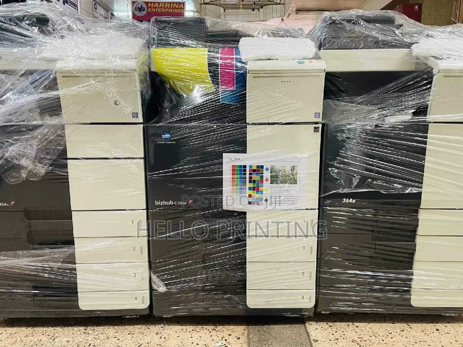 Konica Minolta C454e Printer. Reliable and Efficient