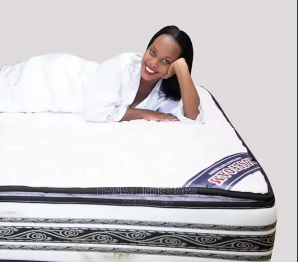 5*6 Double Layer Spring Mattress-White
