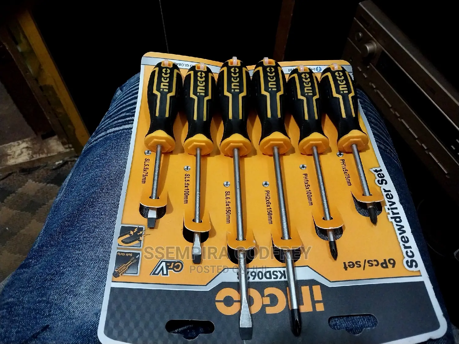 Screw Driver Set Ingco