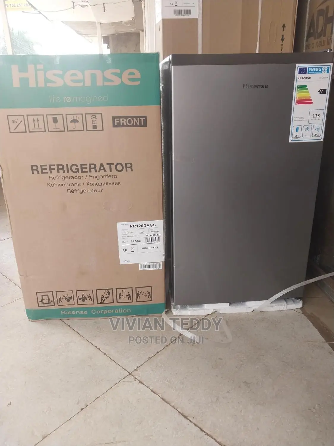 Hisense Fridge 120 Litres Single Door