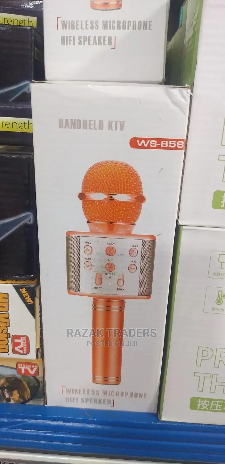 Handheld KTV Wireless Mic With Microphone