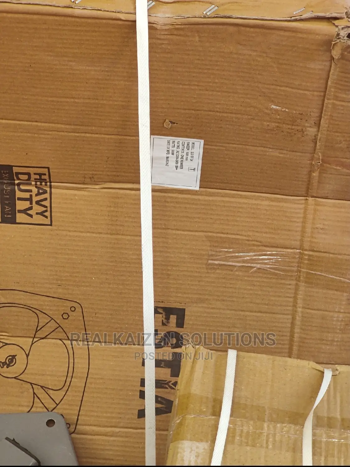 ESTIA 24" 600mm Sweep Heavy-Duty Industrial Exhaust Fan 550W