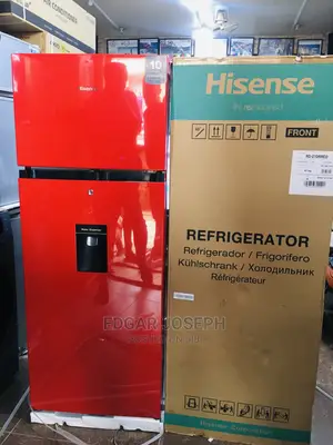 Red 270L Refrigerator Brand New Hisense