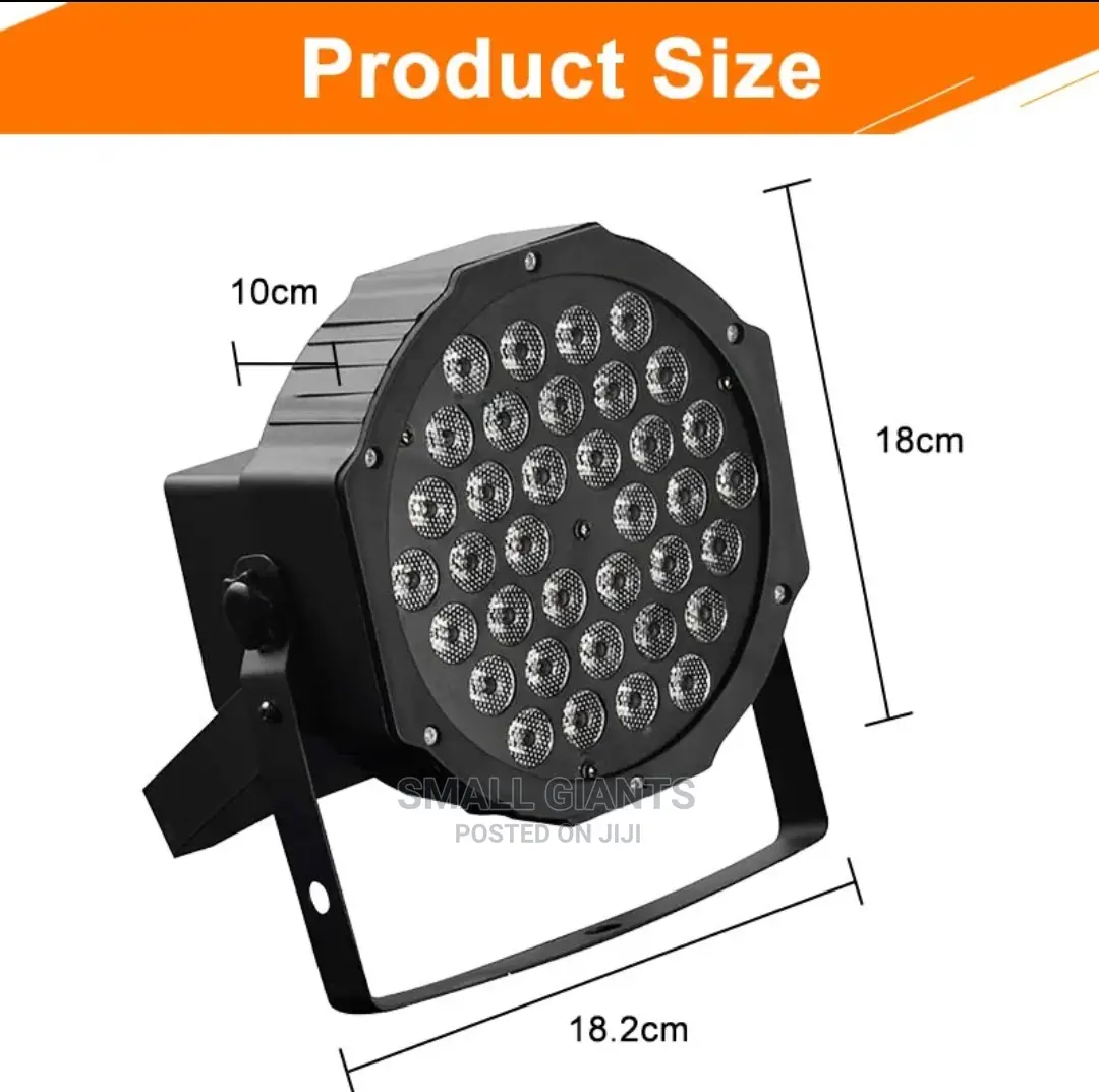 36 LED RGB Crystal Magic Ball DMX Par Light