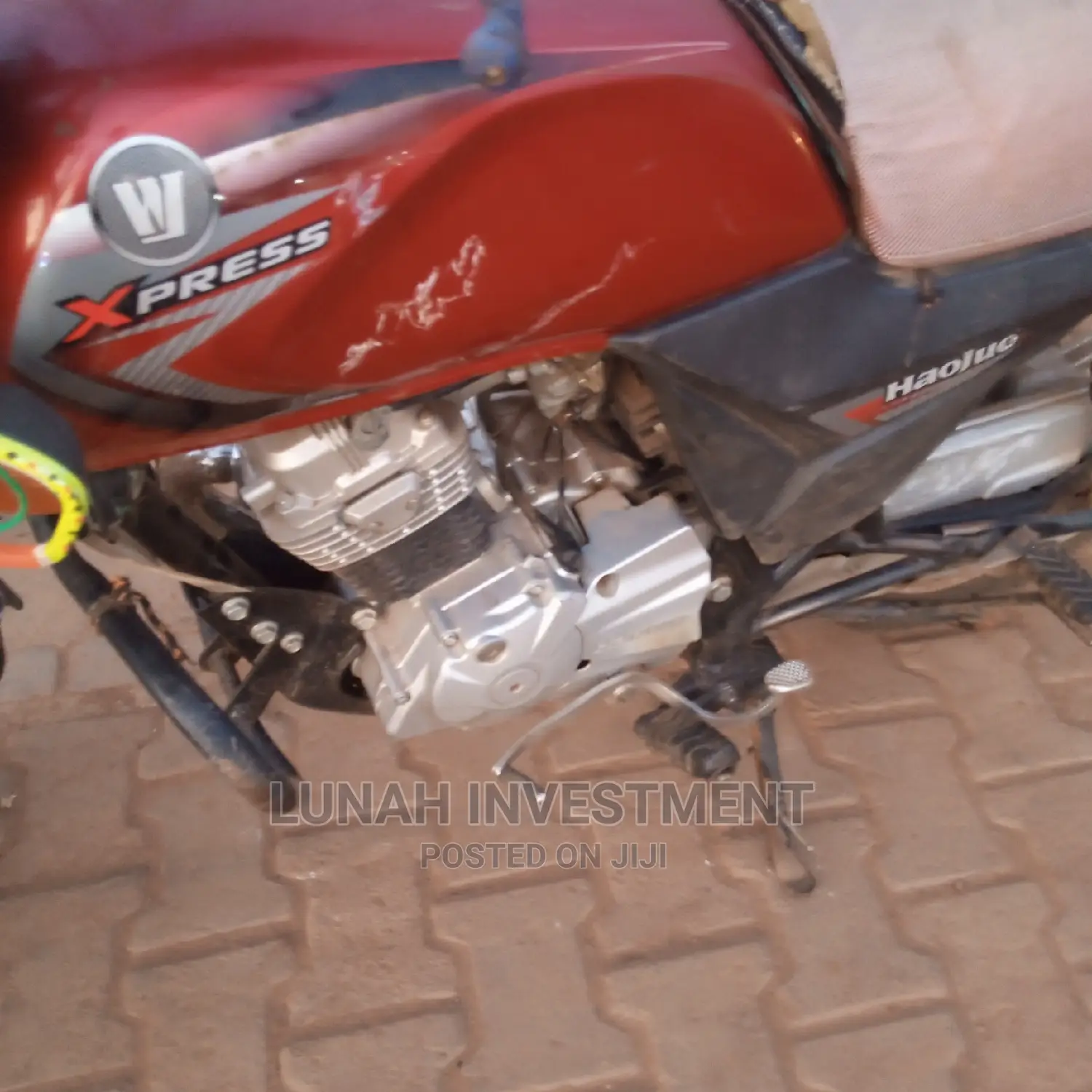 Haojue DK125 HJ125-30 2022 Red