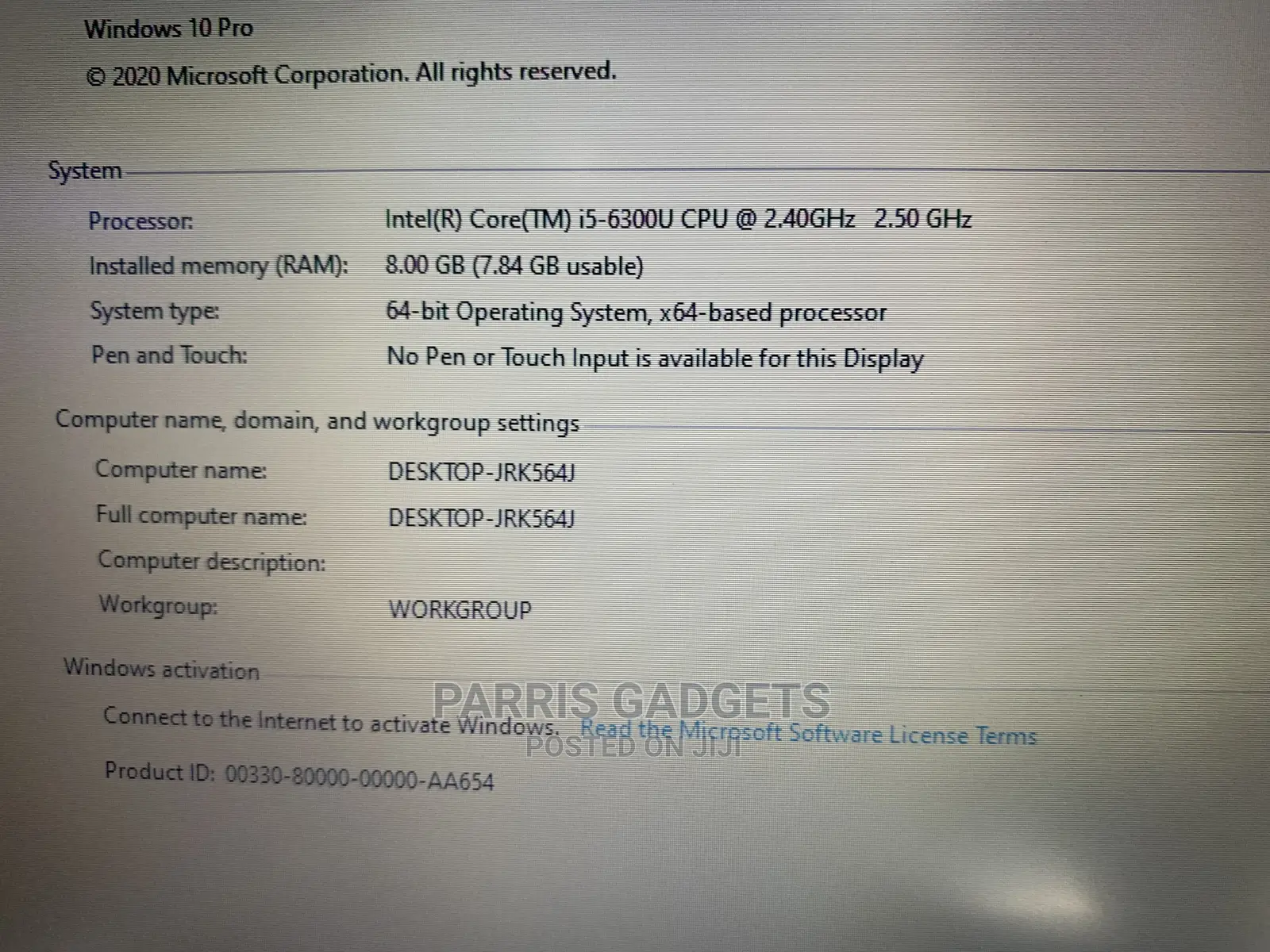 Laptop Lenovo ThinkPad X270 8GB Intel Core I5 SSD 256GB