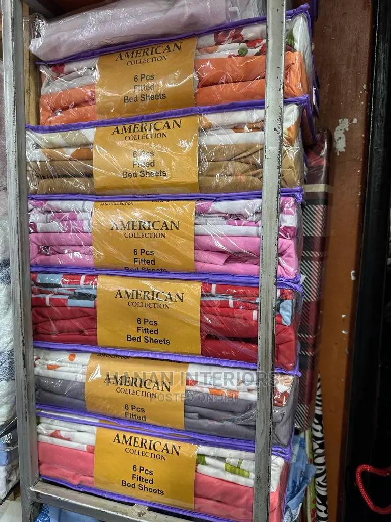 American Style Bedsheets- 6pcs Set