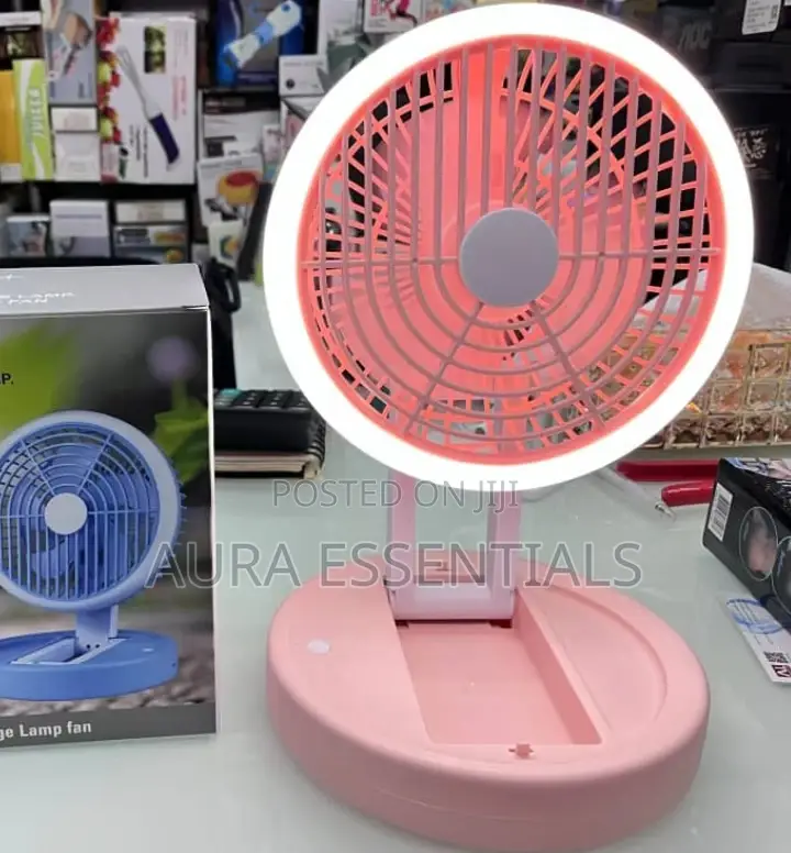 Jk-F665 Storage Folding Lamp Fan