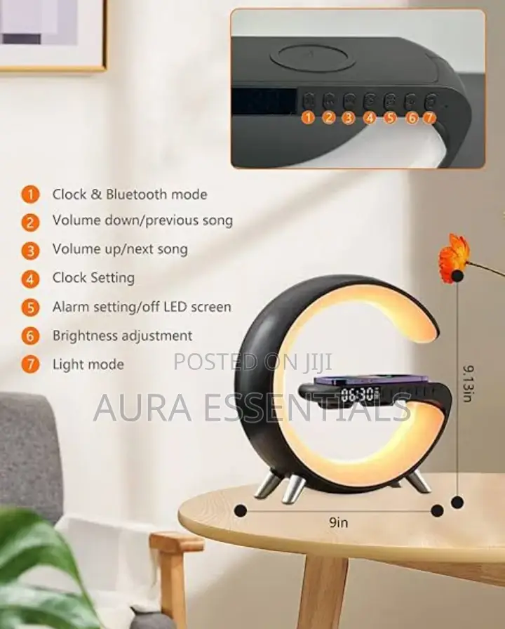 Intelligent Atmosphere Lamp Bluetooth Wireless Charger